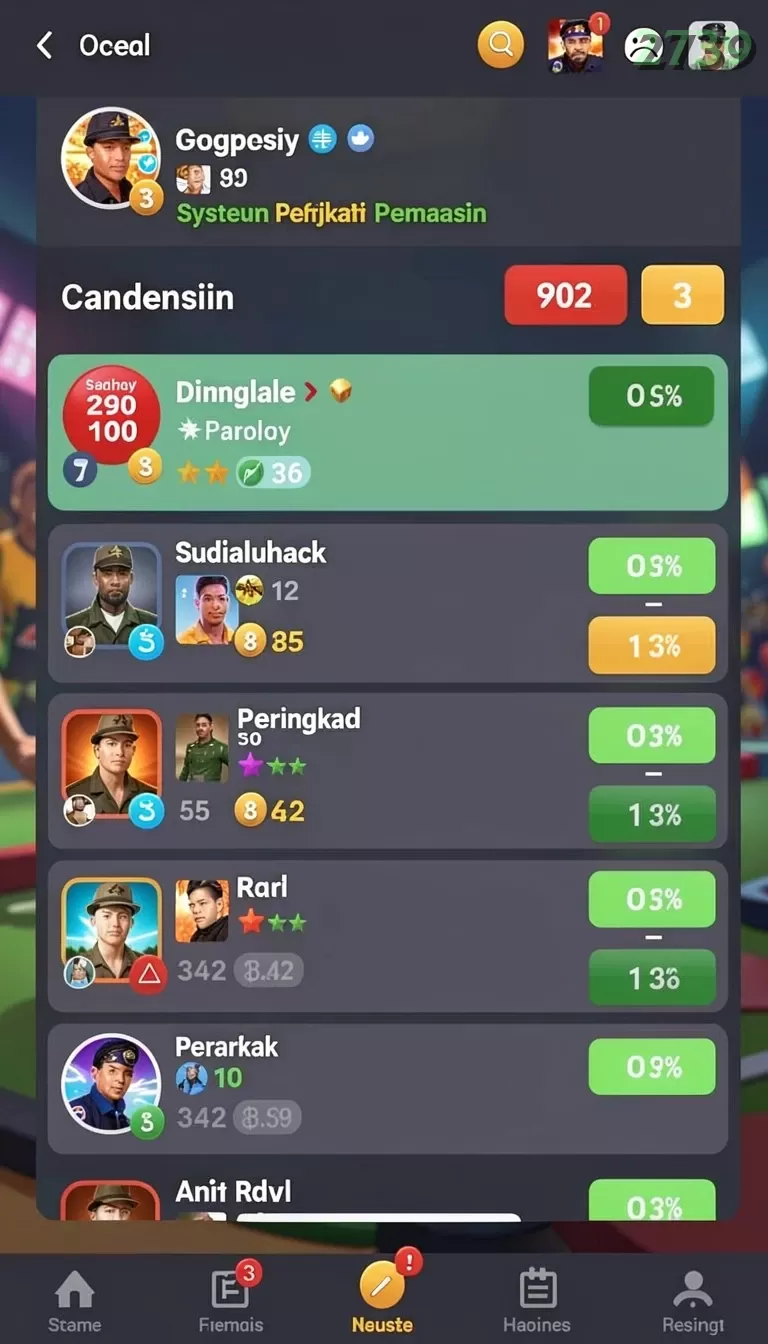 Cuplikan layar TENTOTO — halaman utama