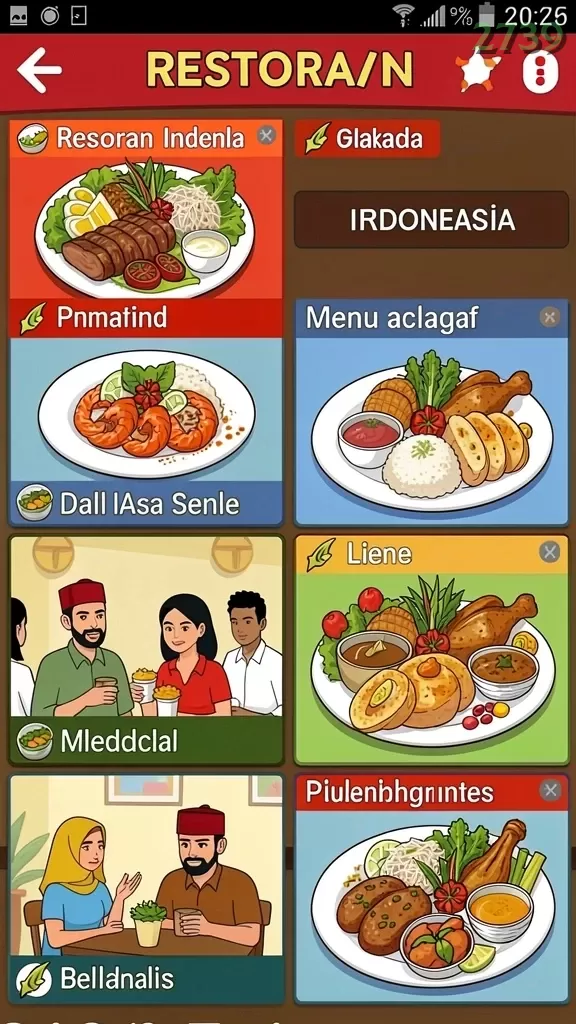 Cuplikan layar JKTOK — aktivitas
